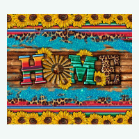 Western Home Wind Wheel Sunflowers Premium Hoodie | Teevron