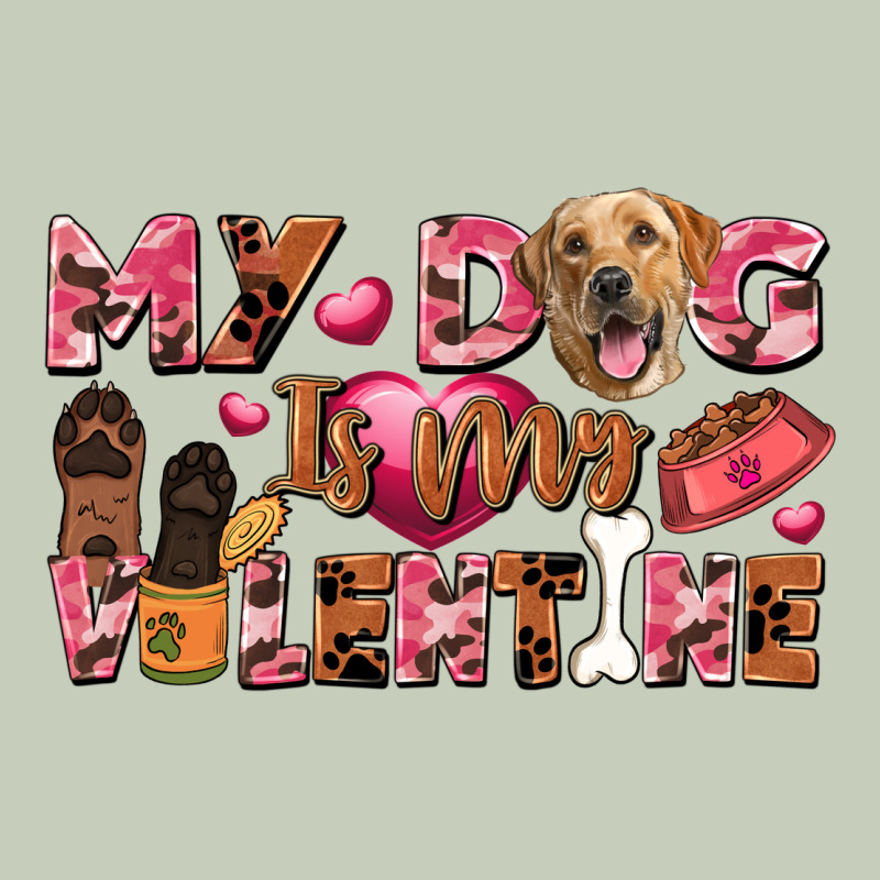 My Dog Is My Valentine Ladies Tee by FaDigitalArtStudio | Teevron