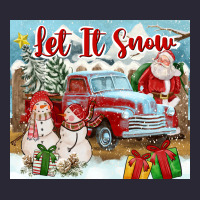 Let It Snow Tumbler Vintage Tee | Teevron
