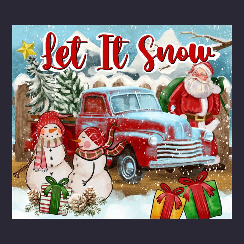 Let It Snow Tumbler Vintage Tee by FaDigitalArtStudio | Teevron