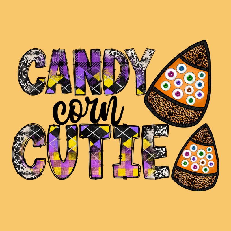 Candy Corn Cutie Vintage Hoodie by CowhideDigitalArt | Teevron