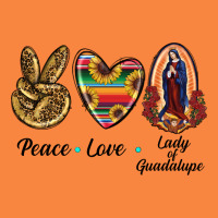 Peace Love Lady Of Guadalupe Premium Sweatshirt | Teevron