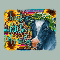 Cow Serape Just A Little Moody Classic Tee | Teevron