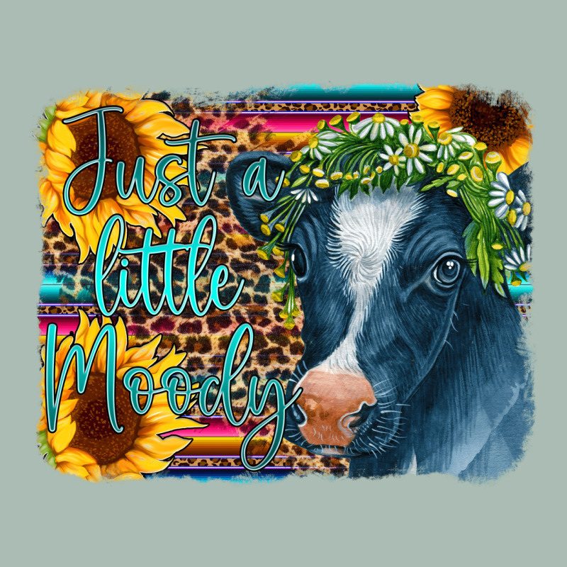 Cow Serape Just A Little Moody Classic Tee by CowCowDesign | Teevron