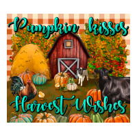 pumpkin kisses harvest wishes tumbler | Teevron