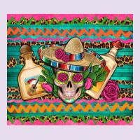 Mexican Tequila Skull Roses Cactus Sombrero Premium Hoodie | Teevron