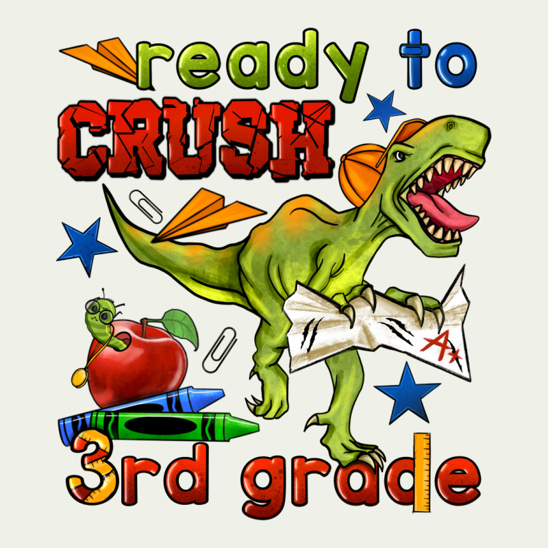 Ready To Crush 3rd Grade Urban Heavy Tee by BundleAndBundleShop | Teevron