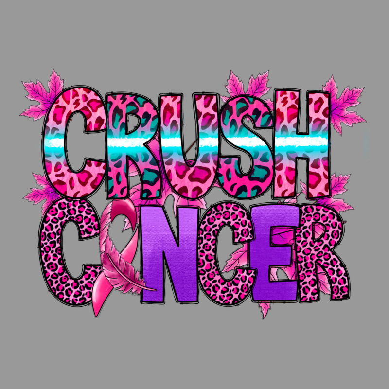 Crush Cancer Vintage Hoodie by SublimationCraftShop | Teevron