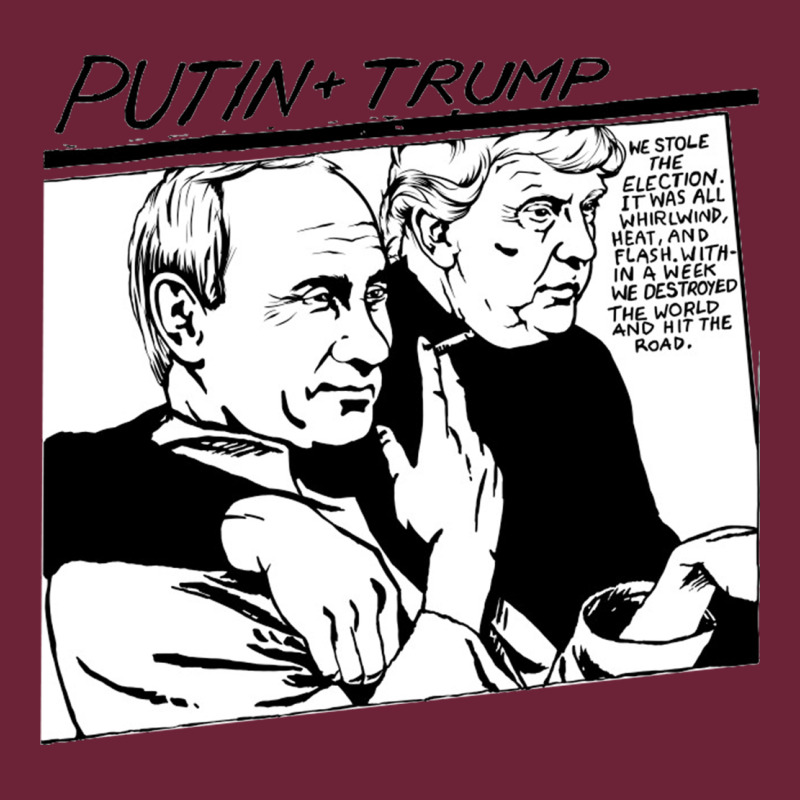 Putin Trump Original Goo Parody Long Sleeve Tee by linhVisuals | Teevron