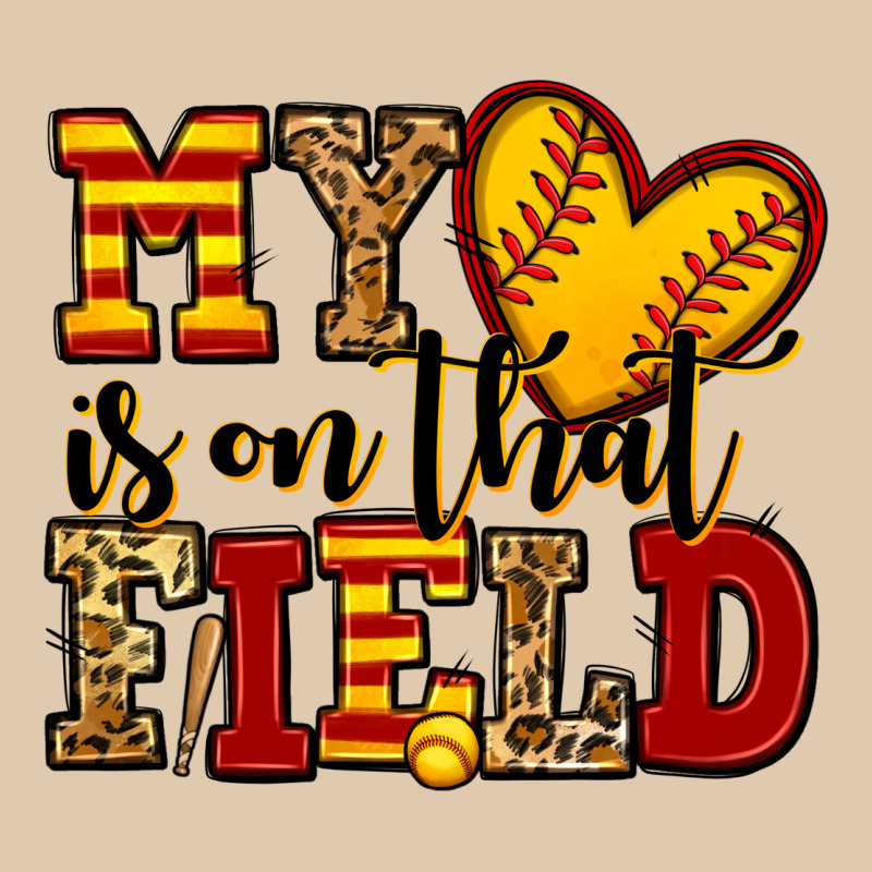 My Heart Is On That Field Softball Heavyweight Sweatshirt by Jasminsmagicworld | Teevron