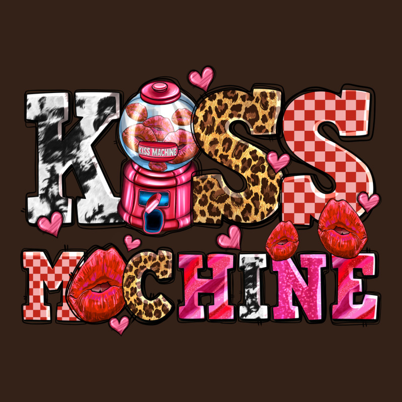 Kiss Machine With Lips Olivia Heavy Core Tee by OliviaCreatesArt | Teevron
