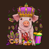 Mardi Gras Pig Heavy Core Tee | Teevron