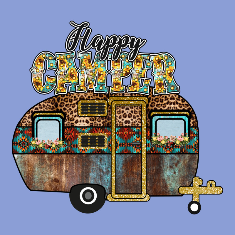 Happy Camper Long Sleeve Tee by CowhideDigitalArt | Teevron