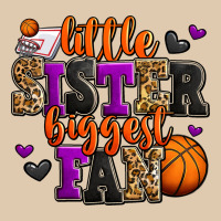 Little Sister Biggest Fan Basketball Heavyweight Sweatshirt | Teevron