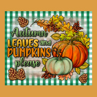 Autumn Leaves And Pumpkins Please Mouse Pad Urban Heavy Tee | Teevron