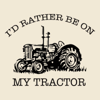 I D Rather Be On My Tractor Premium Tee | Teevron