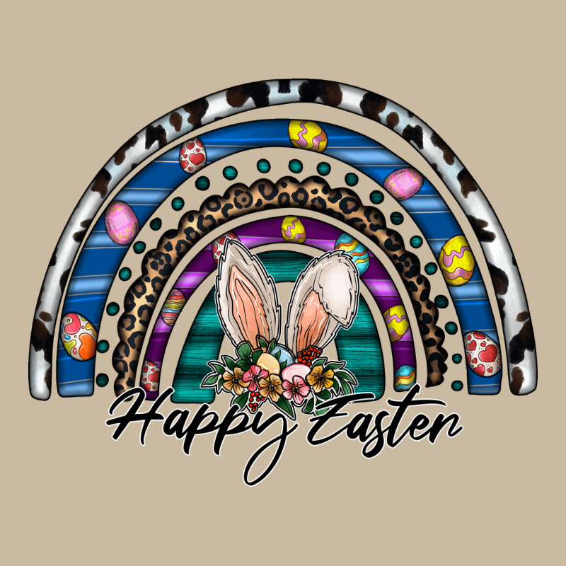 Happy Easter Rainbow Long Sleeve Tee by CowhideDigitalArt | Teevron