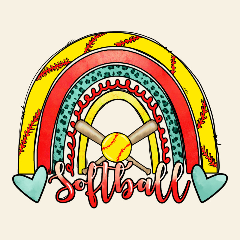 Softball Rainbow Vintage Tee by RanaPortraitStore | Teevron