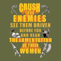 Crushs Your Enemies Merch Long Sleeve Tee | Teevron