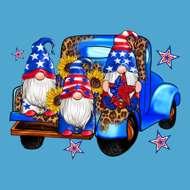 American Flag Gnomes Truck Sunflowers Star Leopard Premium Hoodie by Artiststas | Teevron