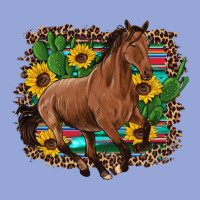 Western Horse Cactus Sunflowers Serape Leopard  Turquoise Wooden Classic Tee | Teevron