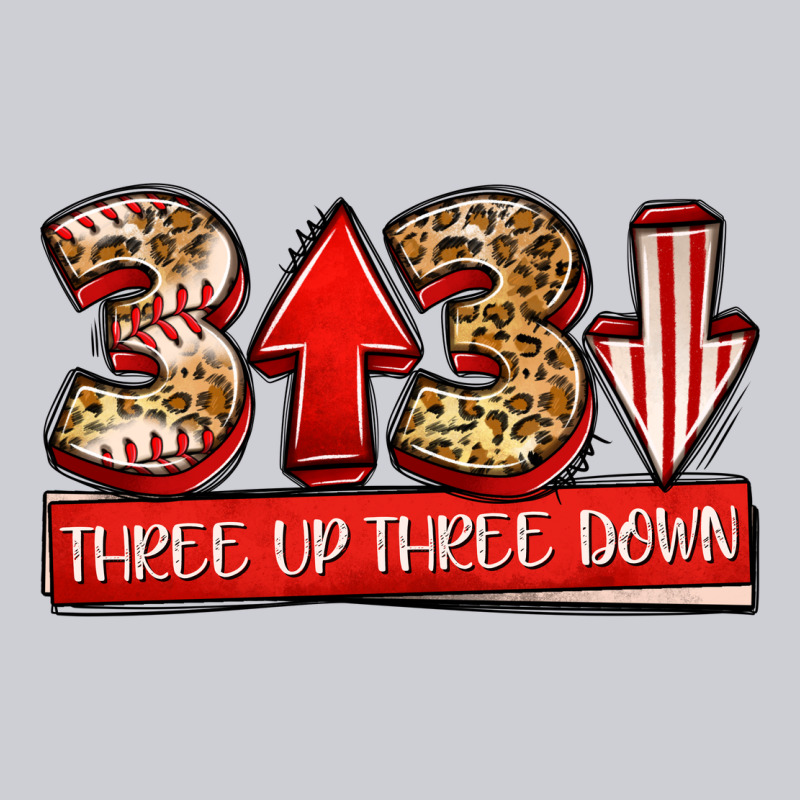 Three Up Three Down Baseball Heavyweight Sweatshirt by Jasminsmagicworld | Teevron