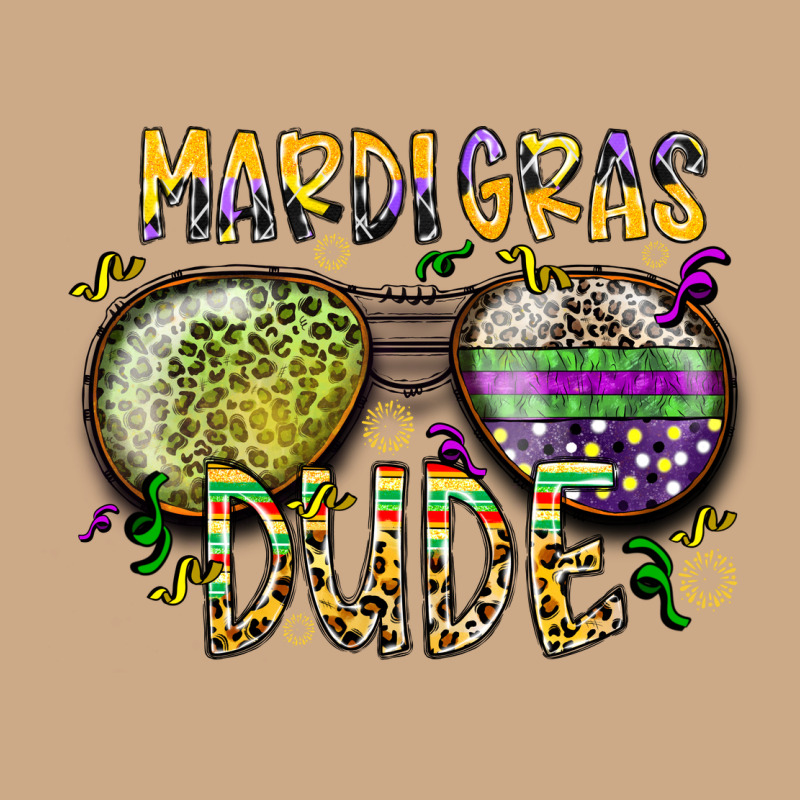 Mardi Gras Dude Vintage Hoodie by SublimationCraftShop | Teevron