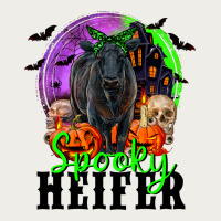 Spooky Heifer Black Angus Zipper Hoodie | Teevron