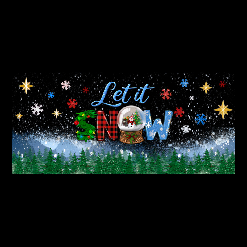 Let It Snow Libbey Glass Ladies Tee by BundleAndBundleShop | Teevron