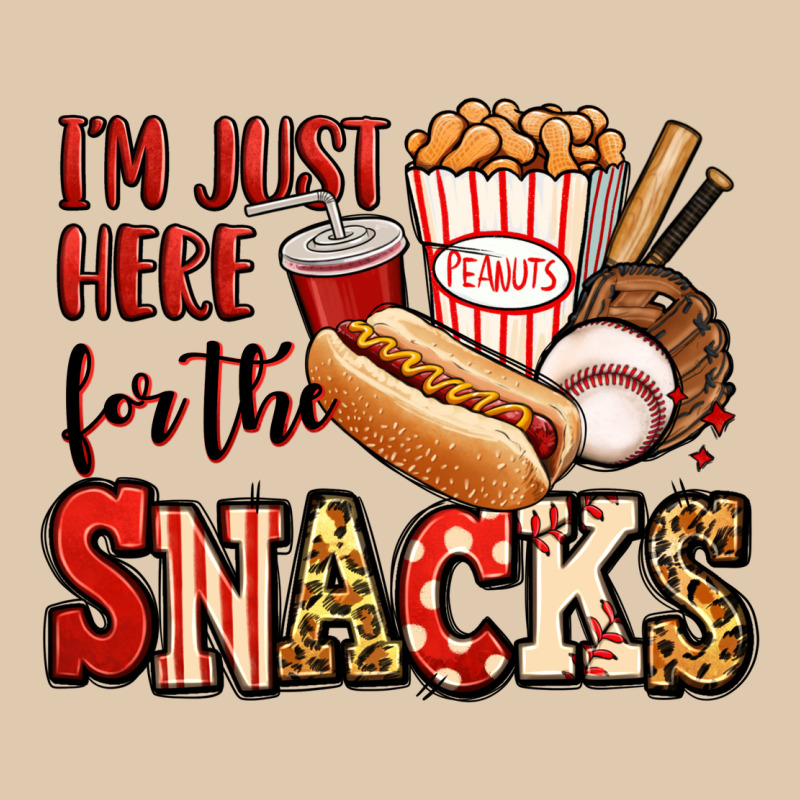 I'm Just Here For The Snacks Baseball Heavyweight Sweatshirt by Jasminsmagicworld | Teevron