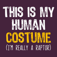 Human Costume Raptor Halloween Velociraptor Lazy Easy T Shirt Long Sleeve Tee | Teevron