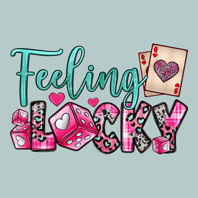 Feeling Lucky Heavy Core Tee by OliviaCreatesArt | Teevron