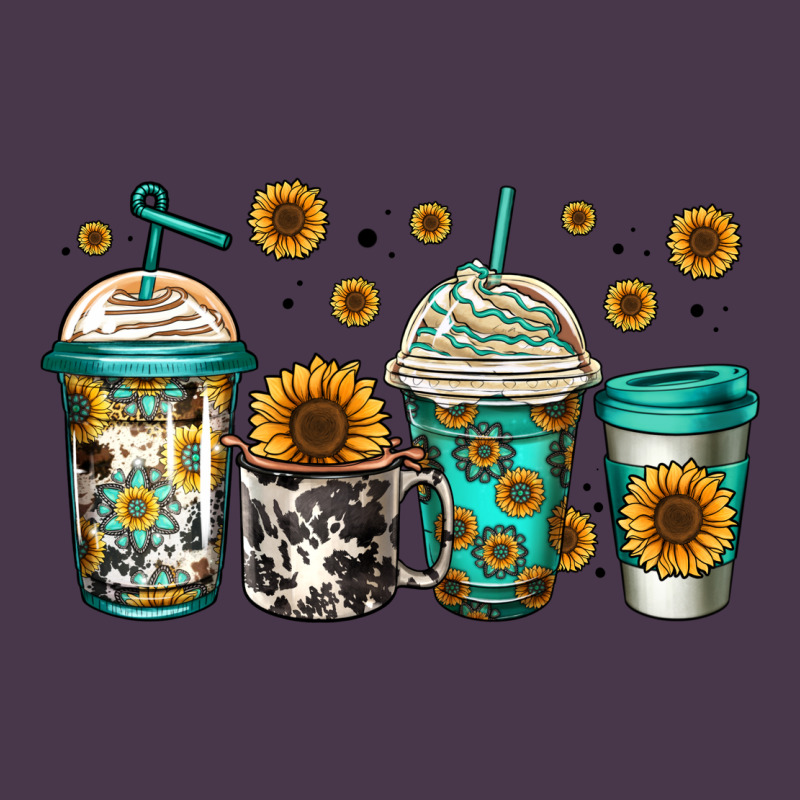 Sunflowers Coffee Cups Heavyweight Hoodie by Jasminsmagicworld | Teevron