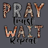 Pray Trust Wait Repeat Vintage Hoodie | Teevron