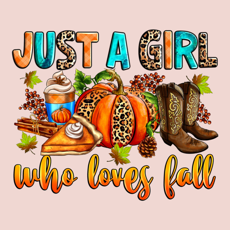 Just A Girl Who Loves Fall Premium Sweatshirt by RanaPortraitStore | Teevron