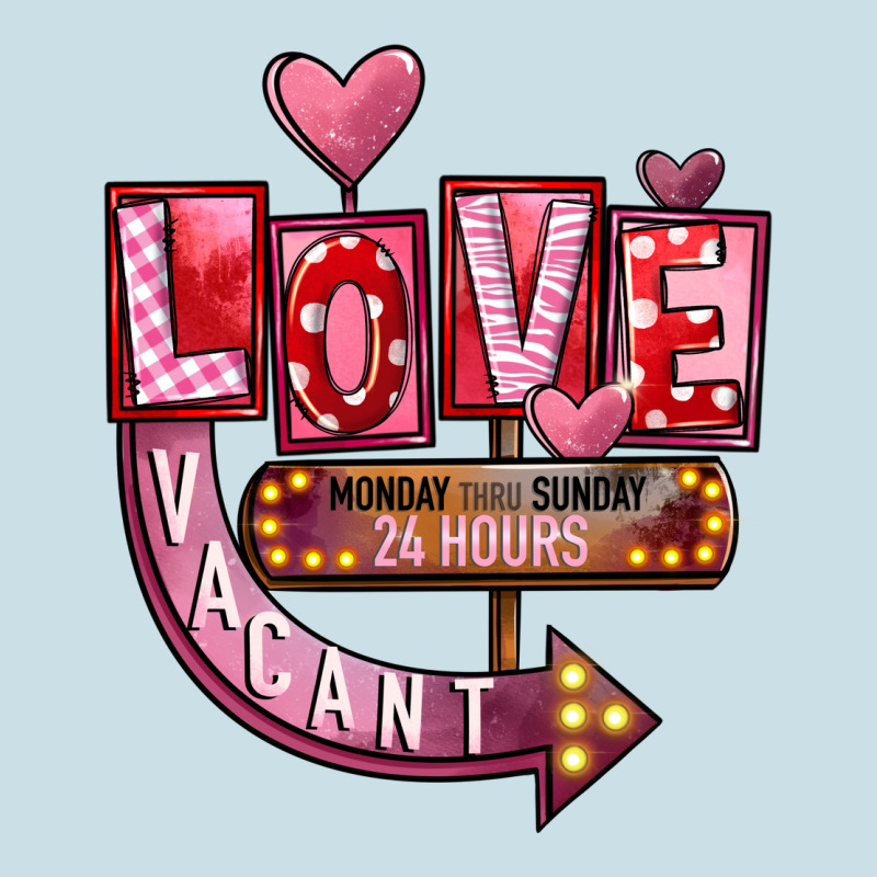Valentines Day Love Vacant Ladies Tee by FaDigitalArtStudio | Teevron