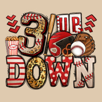 Three Up Three Down Baseball Heavyweight Sweatshirt | Teevron