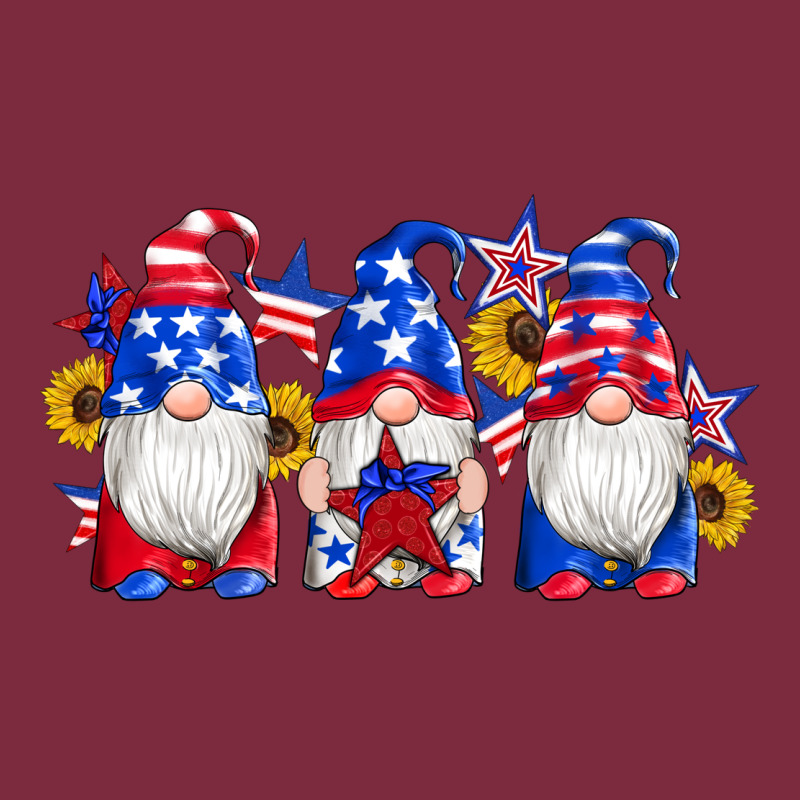 American Flag Gnomes Sunflowers Star Premium Hoodie by Artiststas | Teevron