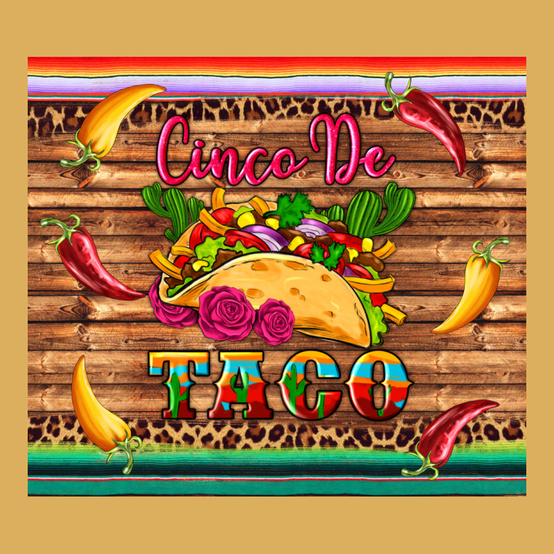 Cinco De Taco Paper Serape Leopard Wooden Premium Hoodie by Artiststas | Teevron