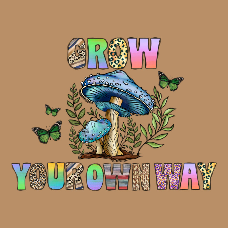 Grow Your Own Way Vintage Hoodie by CowhideDigitalArt | Teevron