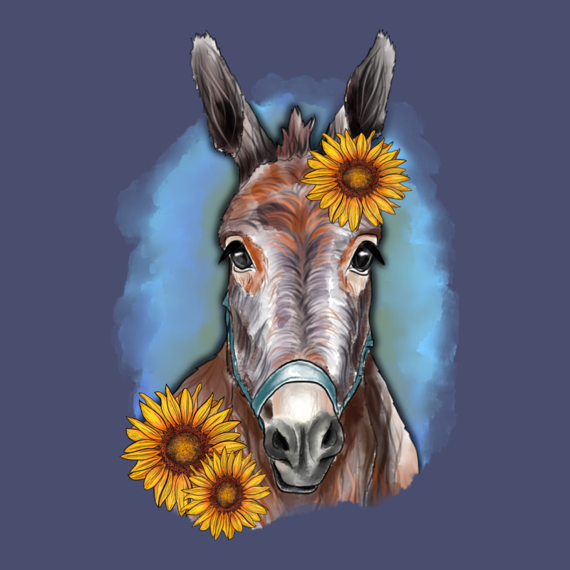 Sunflower Donkey Vintage Tee by RanaPortraitStore | Teevron