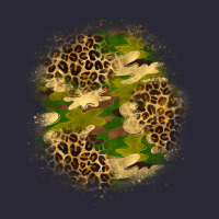 Camouflage And Leopard Patch Vintage Tee | Teevron