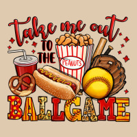Take Me Out To The Ball Game Softball Heavyweight Sweatshirt | Teevron