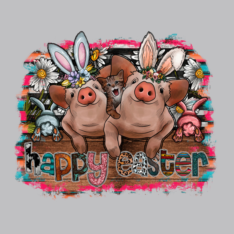 Happy Easter Long Sleeve Tee by CowhideDigitalArt | Teevron