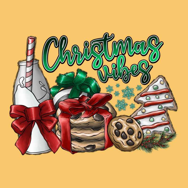 Christmas Vibes Vintage Hoodie by SublimationCraftShop | Teevron