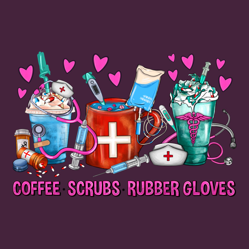 Coffee Nurse Repeat Nurse Coffee Cups Premium Tee by FaDigitalArtStudio | Teevron