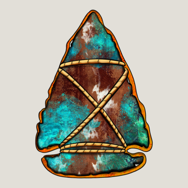Turquoise Cowhide Arrowhead Heavy Core Tee by Jasminsmagicworld | Teevron