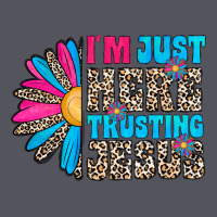 Im Just Here Trusting Jesus Vintage Hoodie | Teevron