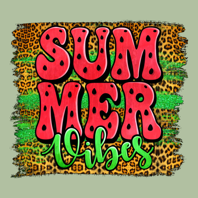 Summer Vibes Watermelon Leopard Background Urban Hoodie by Jasminsmagicworld | Teevron