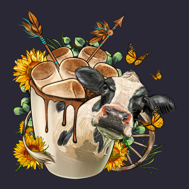 Black And White Cow Coffee Vintage Tee by FaDigitalArtStudio | Teevron